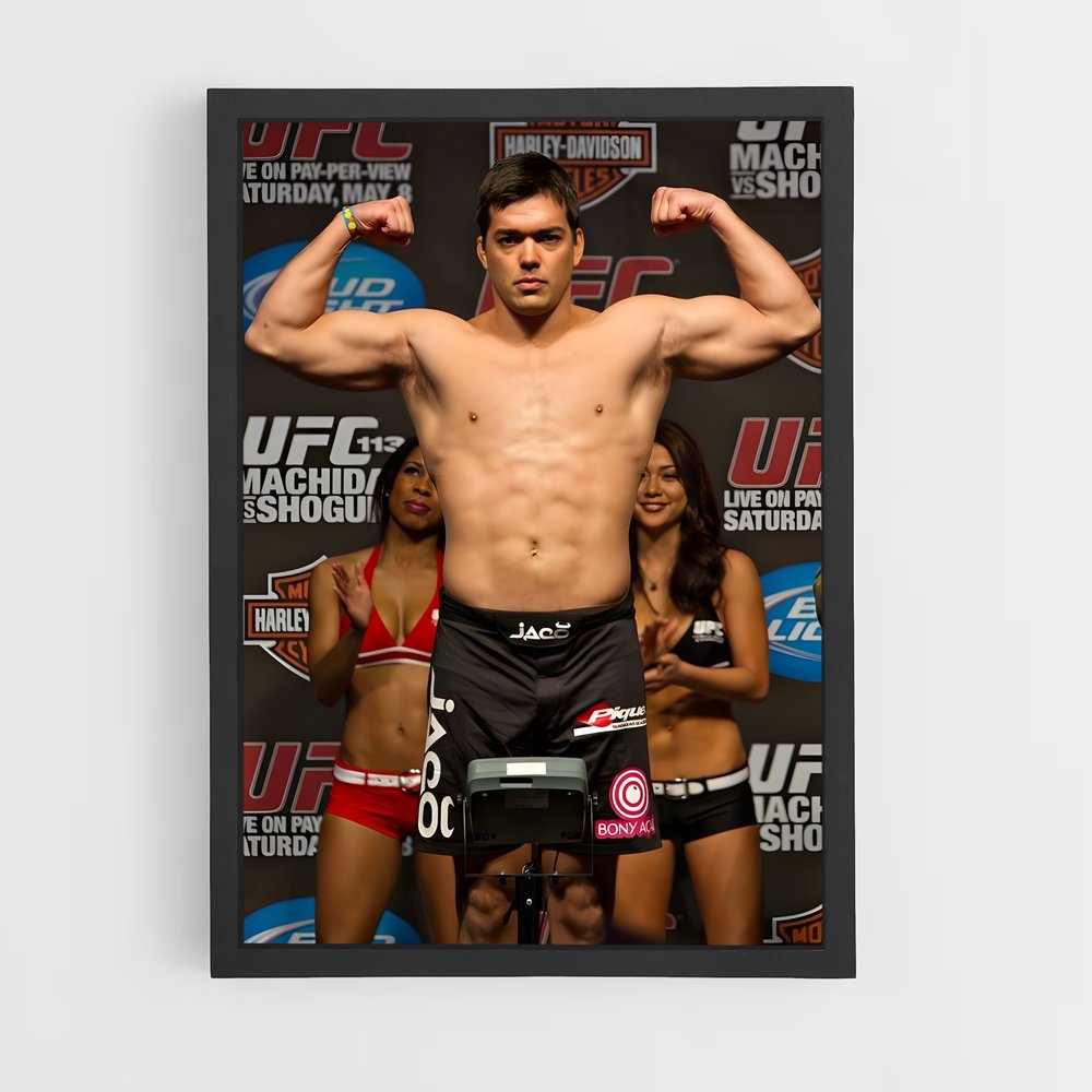 Poster The Dragon's Heart – affiche MMA (vue 2)